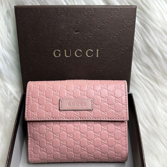 💯 Authentic Gucci Compact Wallet 🍀 - Picture 1 of 15